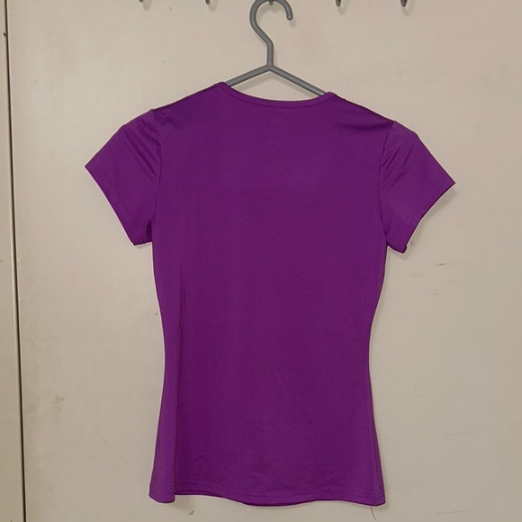 Fila Purple Crew Neck Short Sleeve T-Shirt - Picture 3 of 3